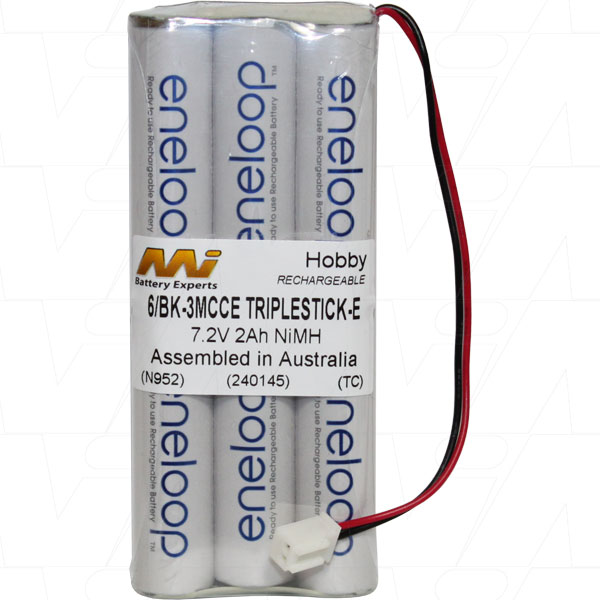 Eneloop 6/BK-3MCCE TRIPLESTICK-E